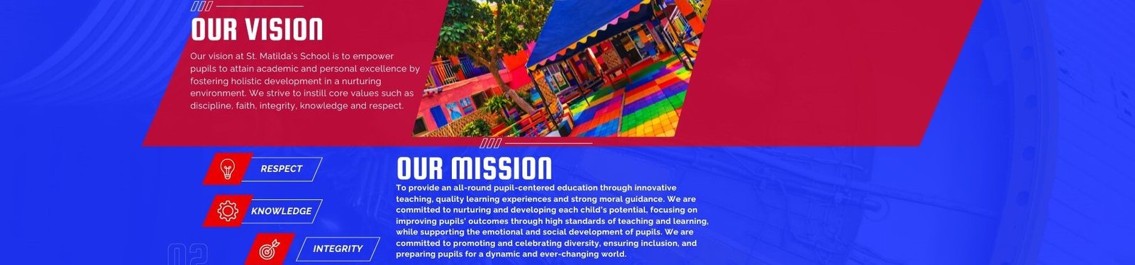 St. Matilda's School Students